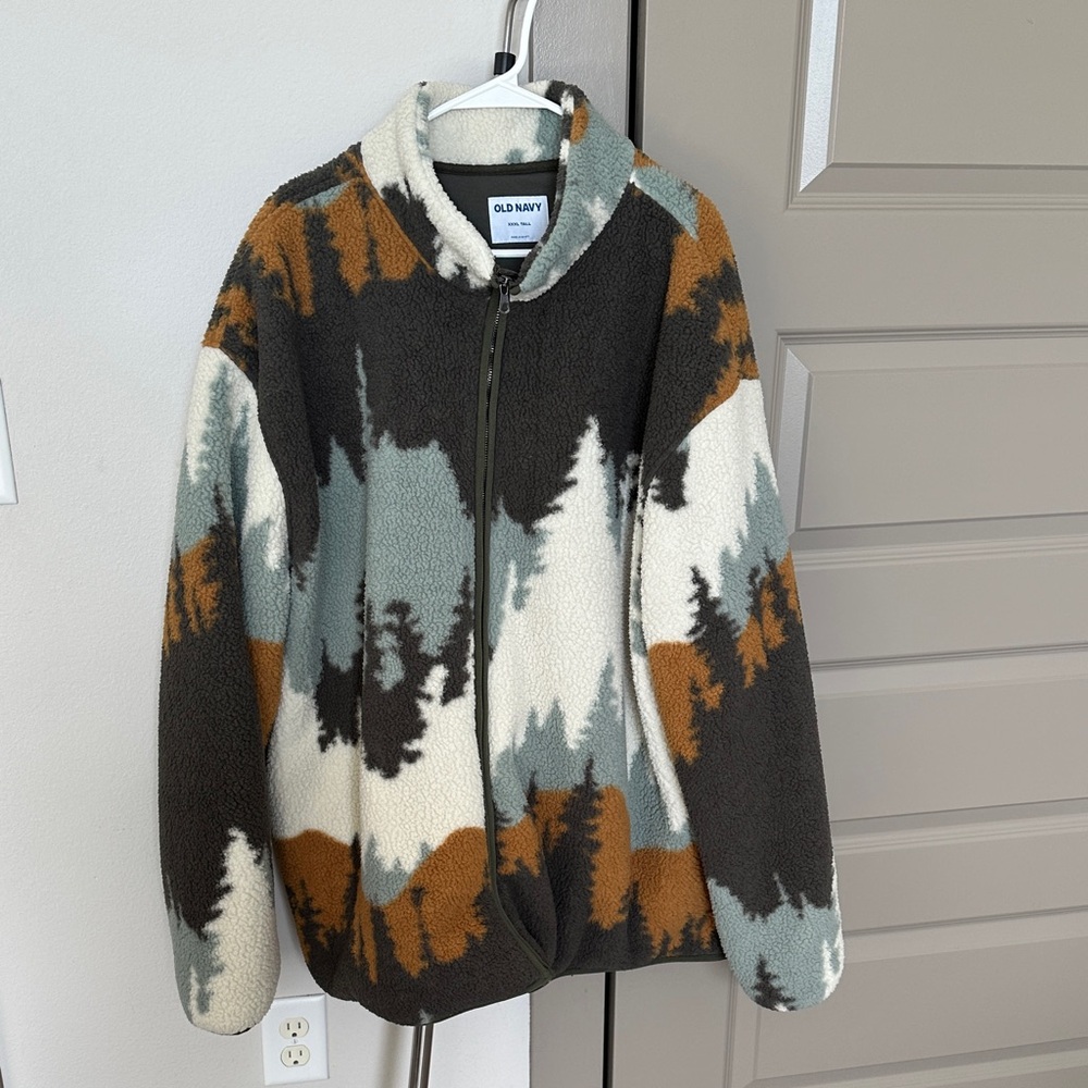 Old Navy Multicolor Fleece Jacket